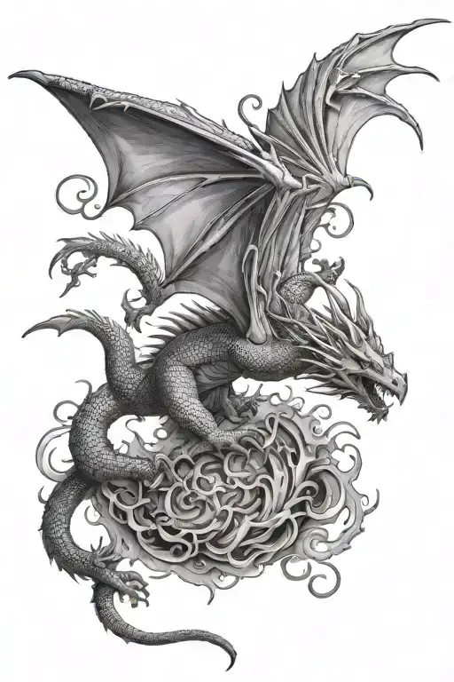 Dragon Flying