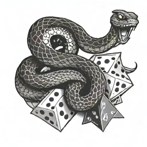 Snake And Dice Rolling