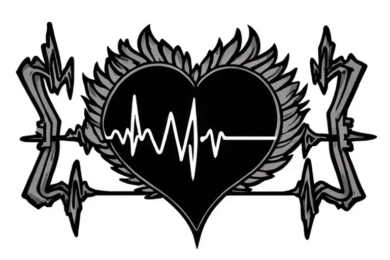 Name With A Heartbeat Symbol Incorporated