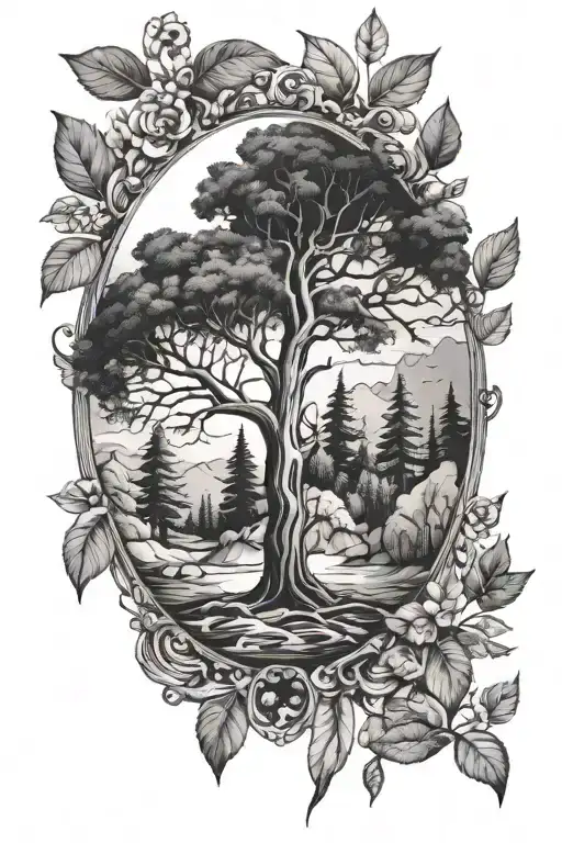 Nature Elements Like Trees