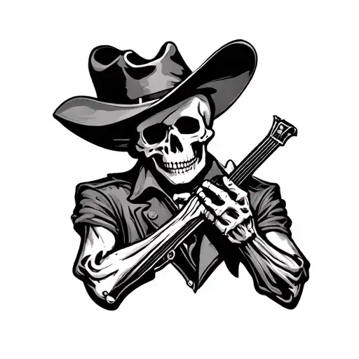 Skeleton Cowboy