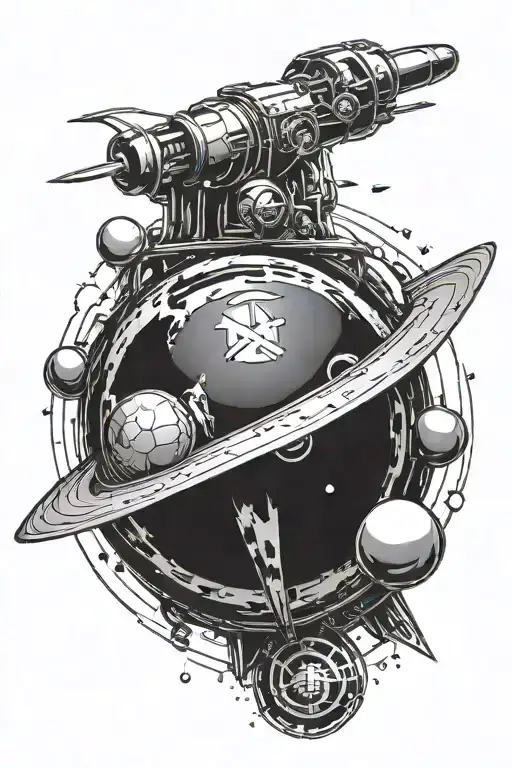 Ball Sack Floating In Space Nazis