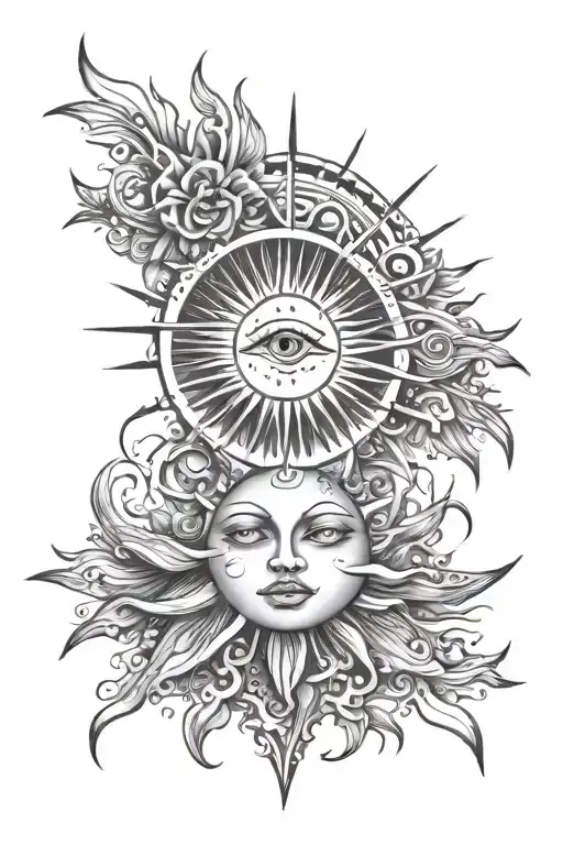 Sun And Eyes And Details Fine Lines