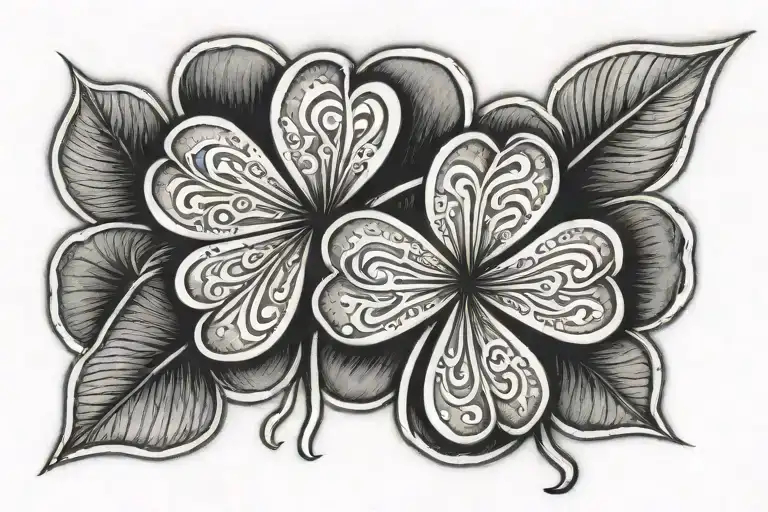 Number 3 In A Shamrock