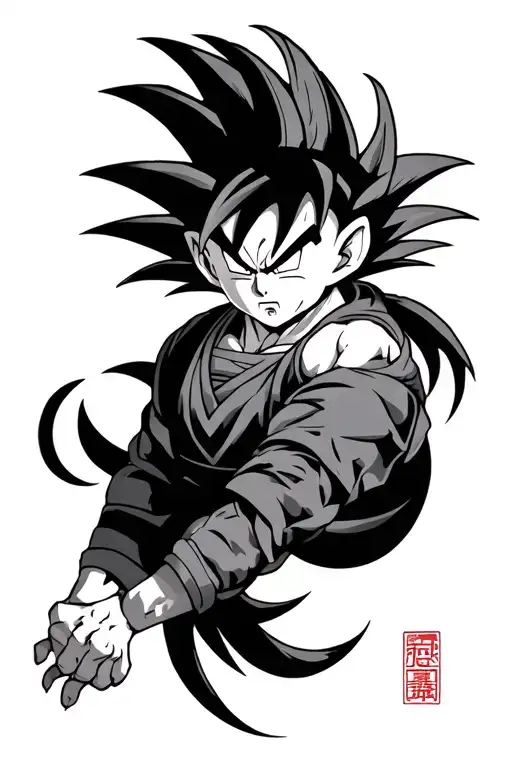 Dark Japanese Dragonball