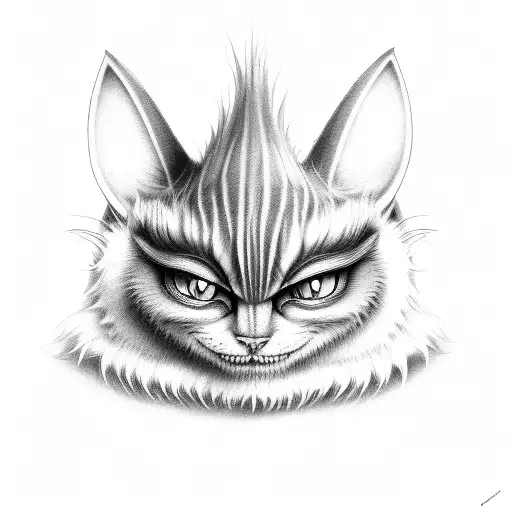 Cheshire Cat And Hat