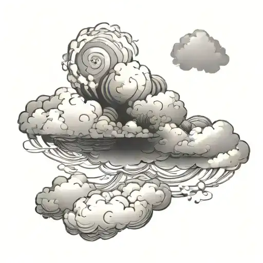 Quote On Clouds For Chest