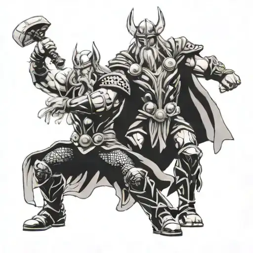 Thor And Odin