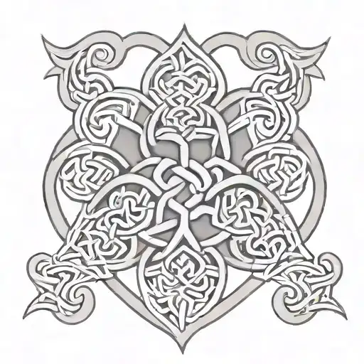 Irish Knot Design Incorporating Casey
