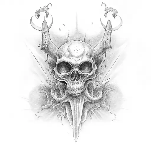 Hell Heaven Arm Sleeve