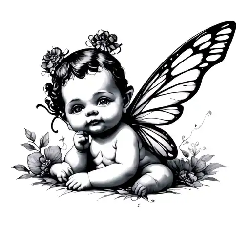 Fairy Kewpie Baby