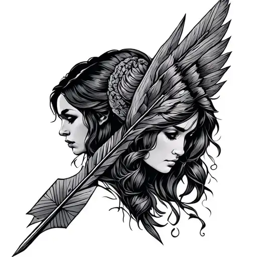 My Sisters Protector With Arrow