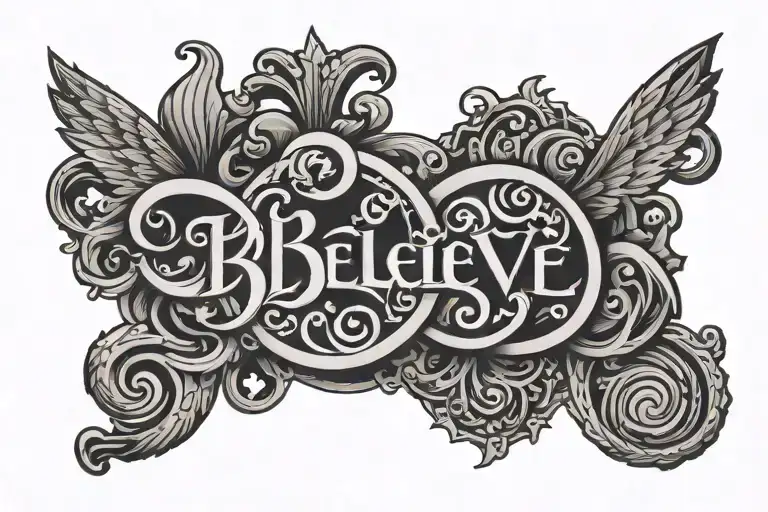Believe In God Symbol