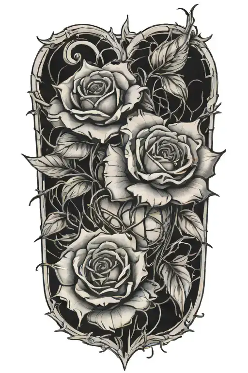 Shattered Heart And Cherokee Roses