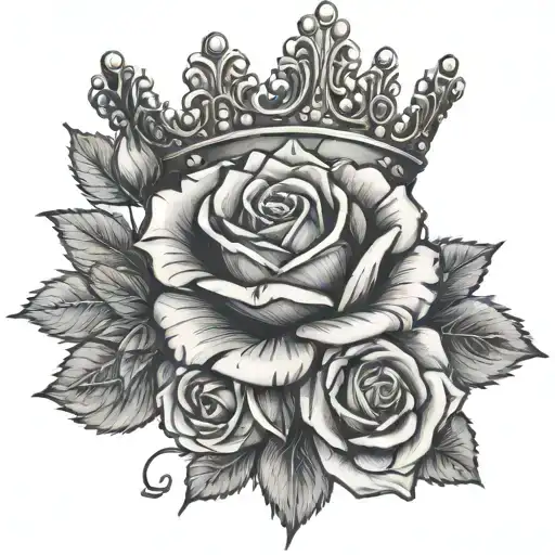 Rose And Queen's Crown