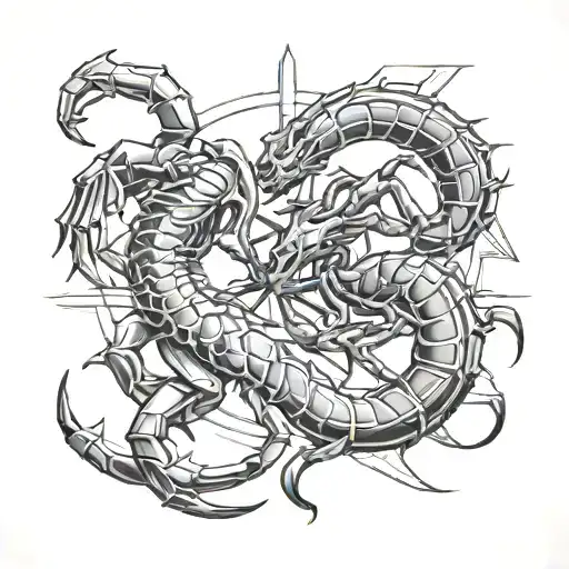 Scorpion And Sagittarius