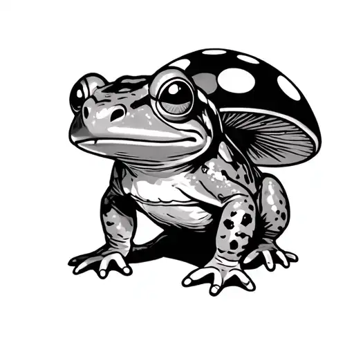 Baby Toad From Mario And With Adult Mushroom Toad