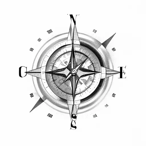 Compass With Timeclock