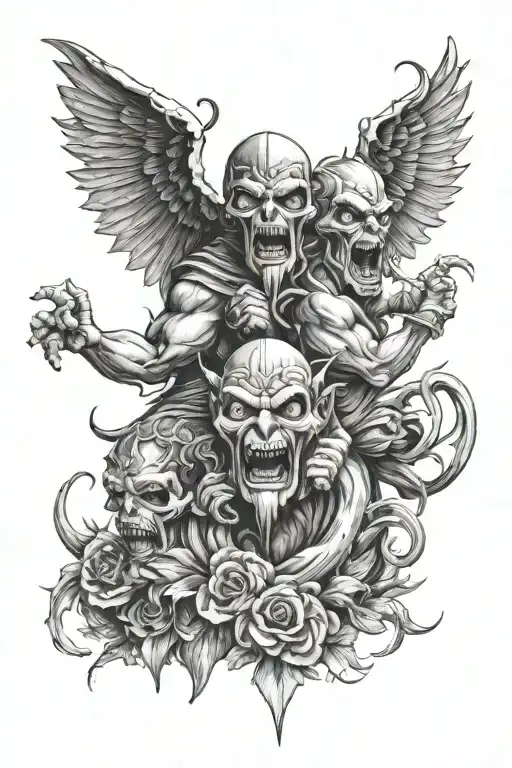 A Battle Between Good And Evil Speak No Evil