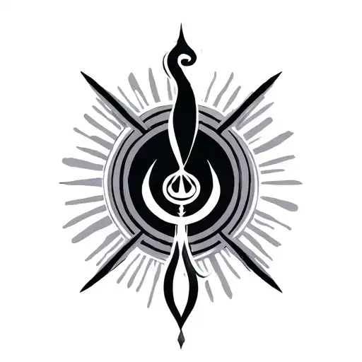 Minimalist Aquarius Sign