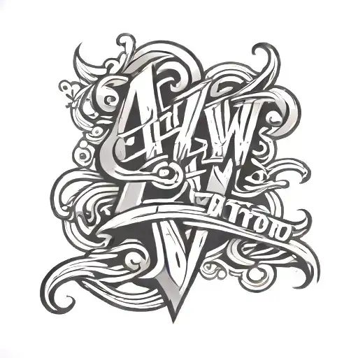 4W Lettering