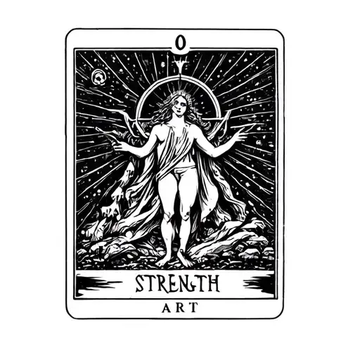 Strength Tarot Card