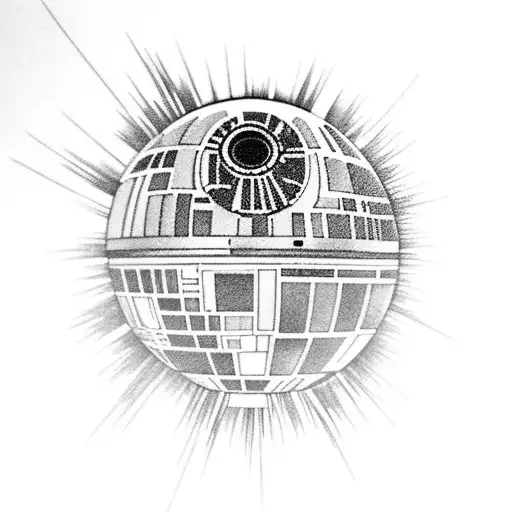 Blown Up Death Star