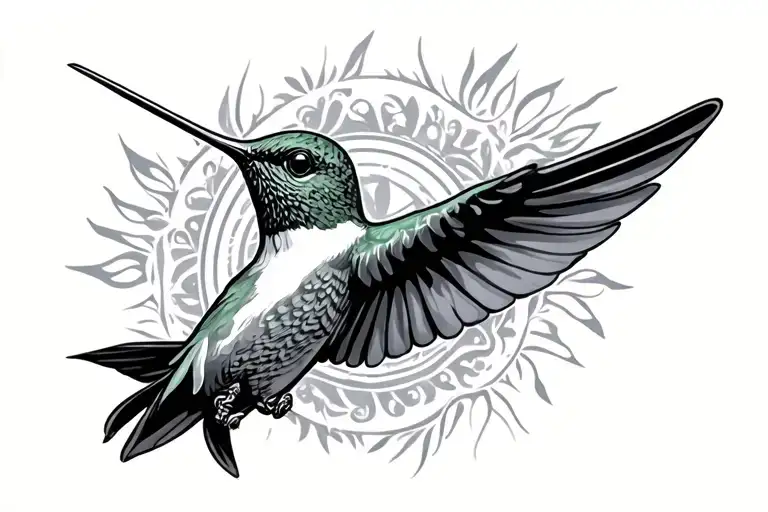 Hummingbird Hovering