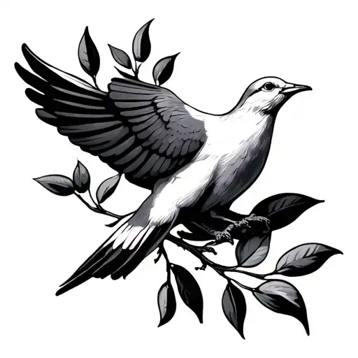 Dove And Olive Branch