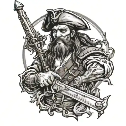 Pirate With Sword