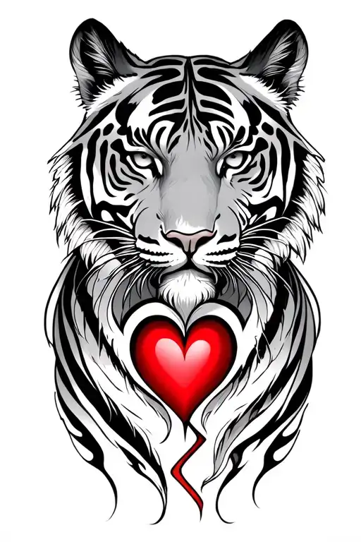 Tiger Virgo Taurus Broken Heart Infinity