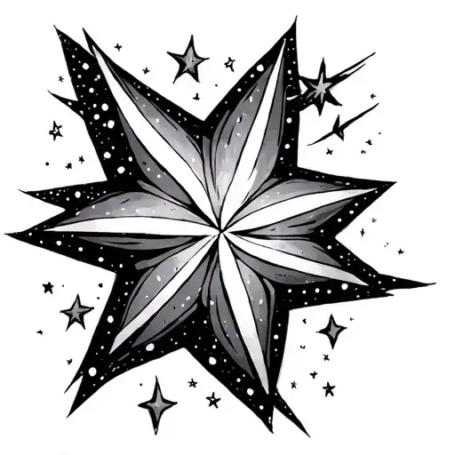 Whimsical Shooting Star