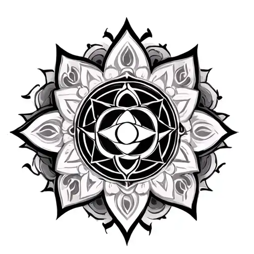 Chakra Symbol Surrounded