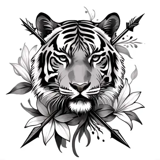 Tiger Lilly And Arrows