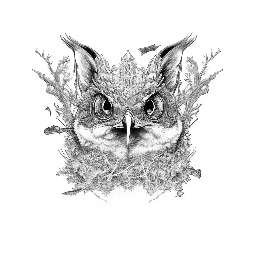 Chucao Bird In The Woods