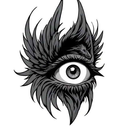 Strong Guardian Angel Strong Eyes Looking