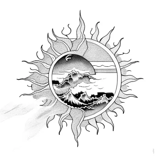 Sun Mountain Sea