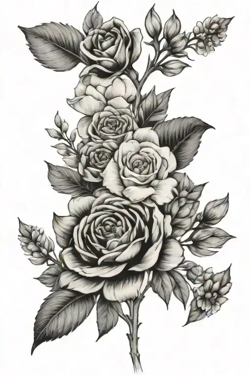 Birth Flower Bouquet