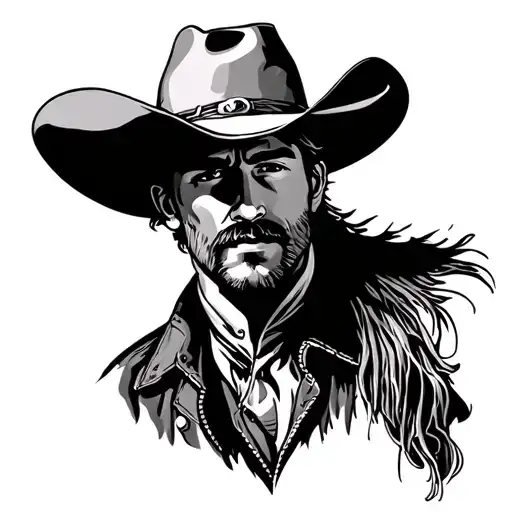 Western Cowboy Scene