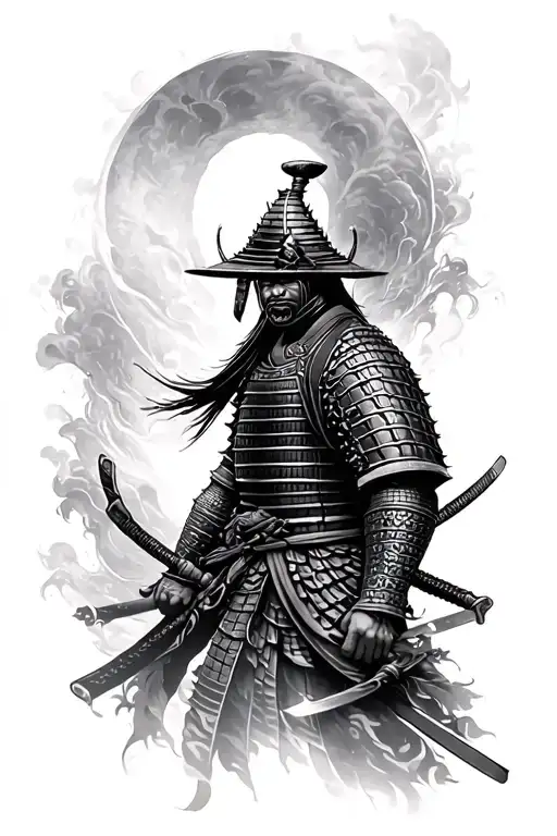 Samurai Half Sleeve