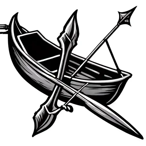 Bow Arrow The Arrow Is A Rowing Boat