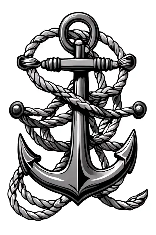 Ship Ropes Anchor