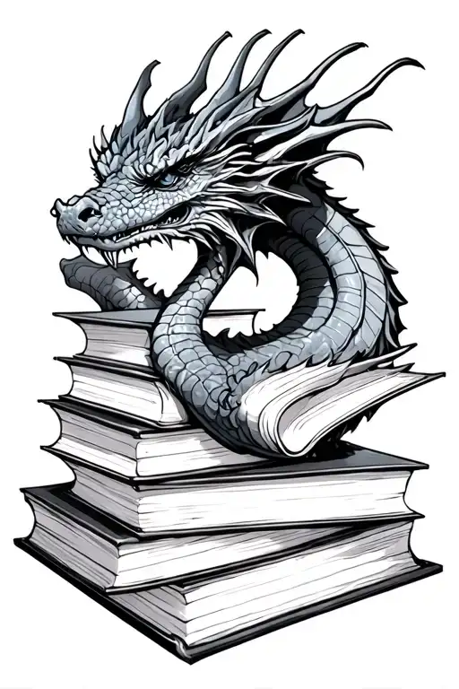 Books Dragon