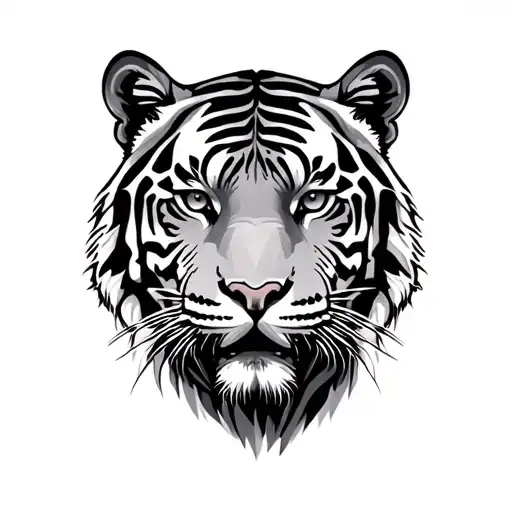 Tiger And Tiger On The Arm