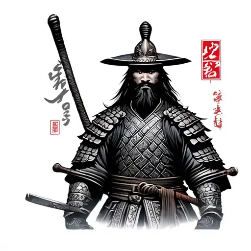 Japanese Samurai Warrior