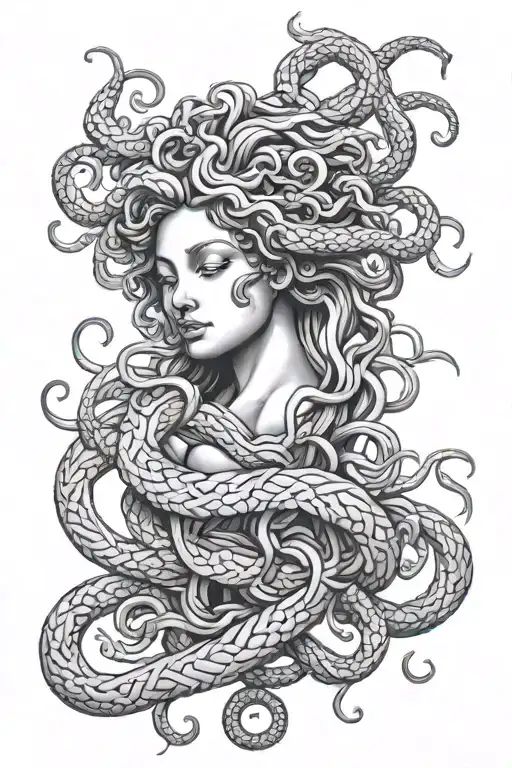 Medusa Intertwined Vines