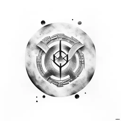 Nordic Rune Half Sleeve