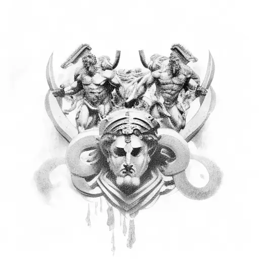 Greek Mythology Spartan And Zeus