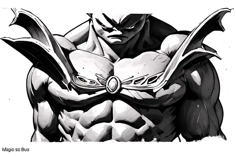 Majin Buu's Chest Vents Realism