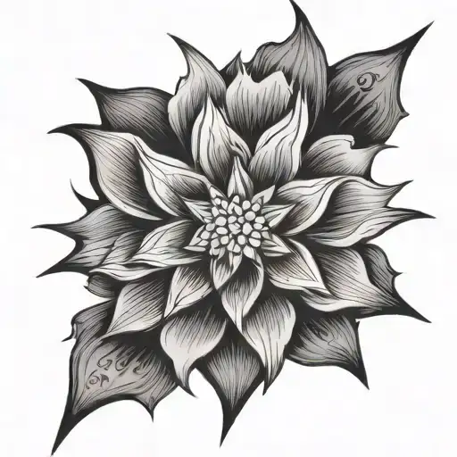 Shuriken Lotus Flower